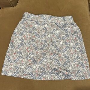 Pebble Beach Dry-Luxe Performance Print Golf Skort Shorts Skirt SZ medium